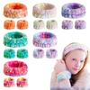 Women Girls Wash Face Spa Makeup Headbands Soft Coral Fleece Absorbent Headband Waterproof Wrist Band Elastic Hair Bands