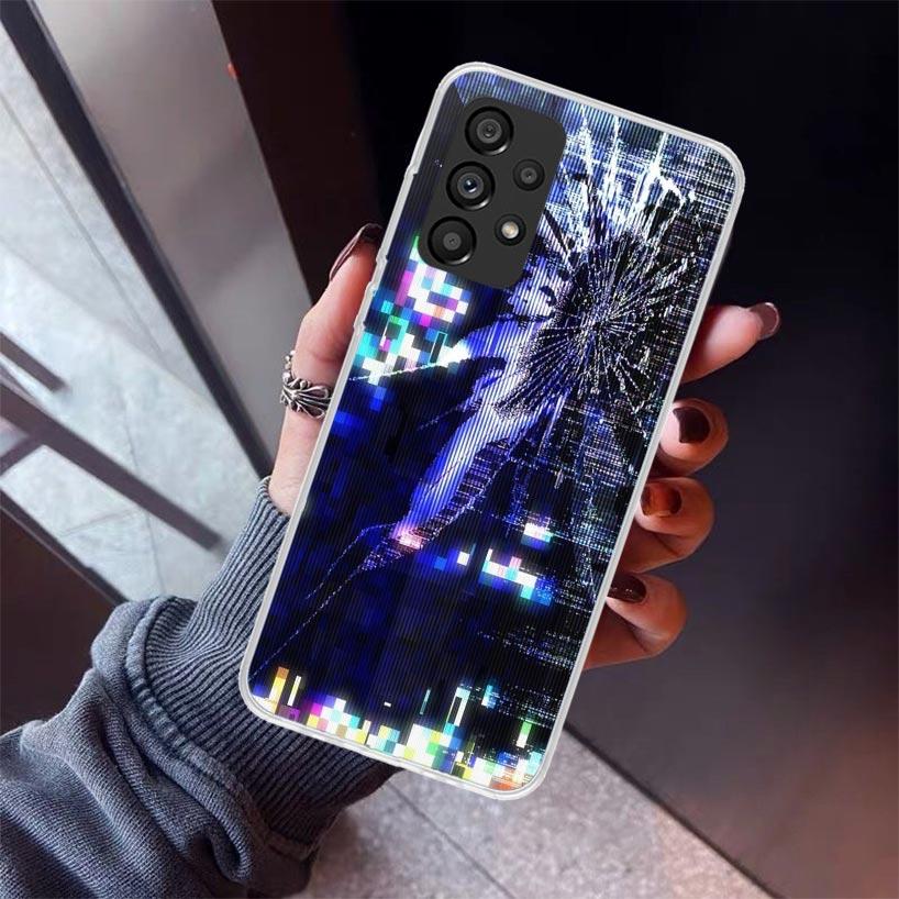 Broken Phone Screen Phone Case For Samsung Galaxy A17 A57 A37 A16 A26 A36 A56 A15 A25 A35 A55 A14 A13 A54 A53 A34 A24 A33 A23 Ga