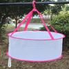 Foldable Clothes Drying Mesh Basket With Large Diameter For Sweaters And Underwear Drying