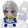 20 см Плюшевая игрушка Touhou Project Милая, в наличии Fumo×fumo TouHou Project Базовая кукла Идзаёй Сакуя Аниме Периферия Плюшевые игрушки Подарок ребенку