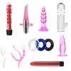 10PCS BDSM Set Butt Plug Anal Plugs Penis Ring Sex Toys for Women Man