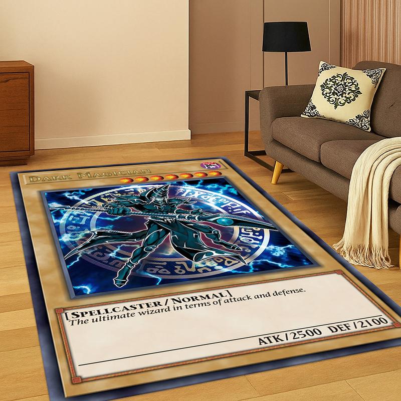 Аниме Yu-Gi-Oh Карта Монстра Мультяшный Ковер Коврик для Спальни Гостиной Дивана Прихожей Декор Дома, Детский Игровой Ковер Нескользящий Подарок