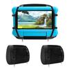 Silicone Holding Net Car Headrest Tablet Holder Tablet Mount for Car Back Seat  Road Trip Essential