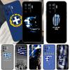 Greek Greece Flag Cover For OPPO A15 A16 A3S A5S A52 A72 A94 A74 A54 A83 A91 A93 A31 A5 A9 2020 A53 S Case