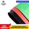 Custom Color Rubber Gasket Material Sheet 1/4 1/8 Inch Rubber Sheet for Pads and Seals