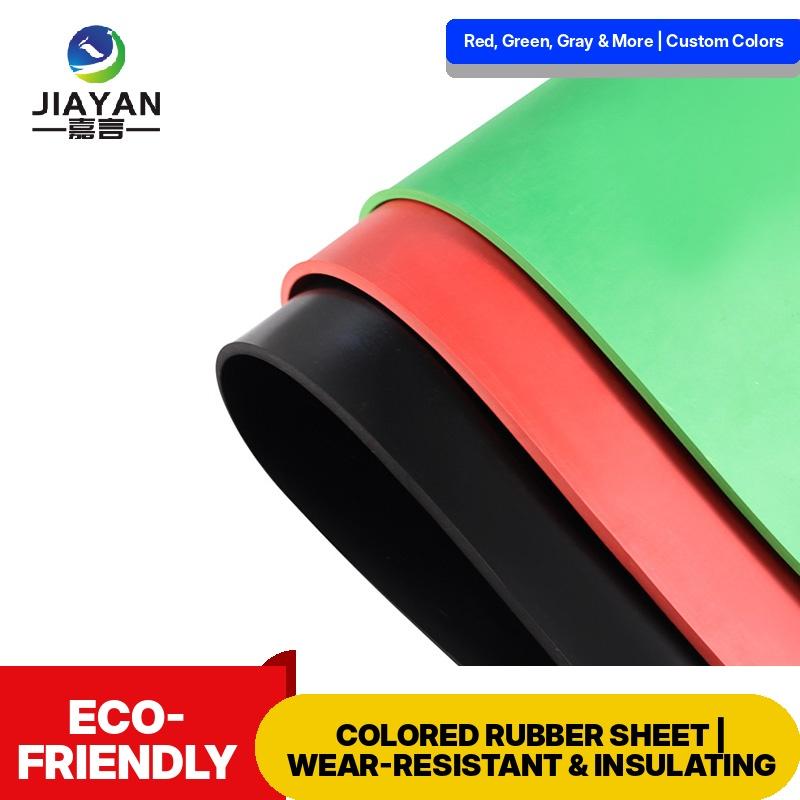Custom Color Rubber Gasket Material Sheet 1/4 1/8 Inch Rubber Sheet for Pads and Seals