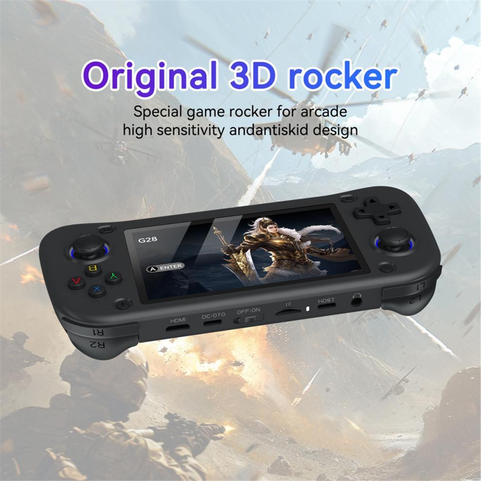 G28 Retro Handheld Video Game Console 64GB 10000+Game 4.3 In Screen C