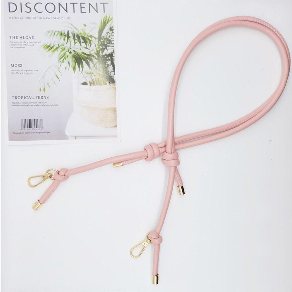 PU Leather Adjustable Shoulder Strap Solid Color Replacement Belt  Handbag Belt Replacement