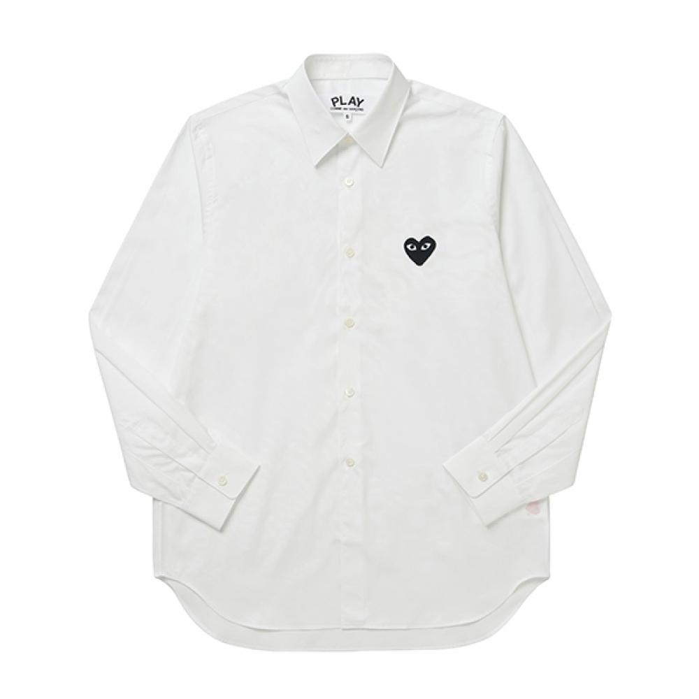 Comme DeS Gar OnS Play Black Heart Wappen Men S Shirt P1b004 2