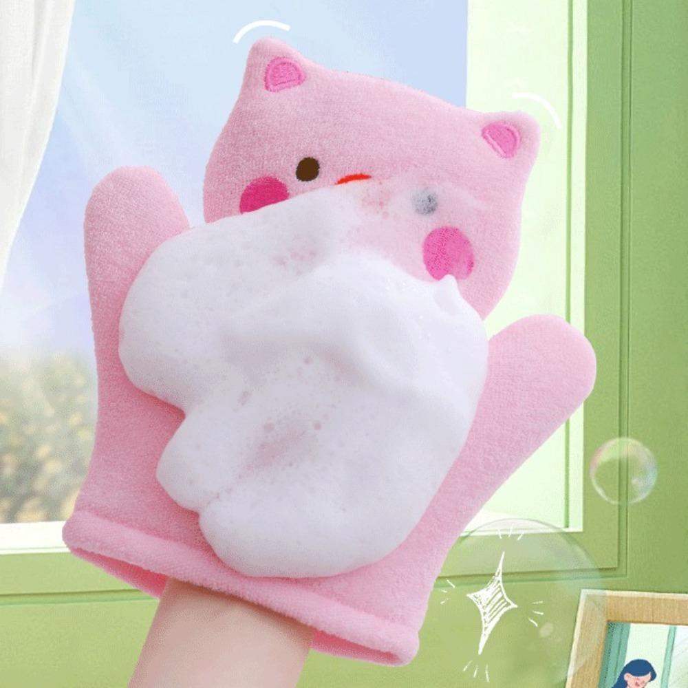 Body Skin Cleaner Bath Gloves Dead Skin Remover Body Clean Sponge Baby Bath Sponge Kids