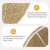 Rattan Lamp Shade Decorative Wicker Lamp Shade Replacement Chandelier Lamp Clip On Bulb Ceiling Pendant Fixture For Table
