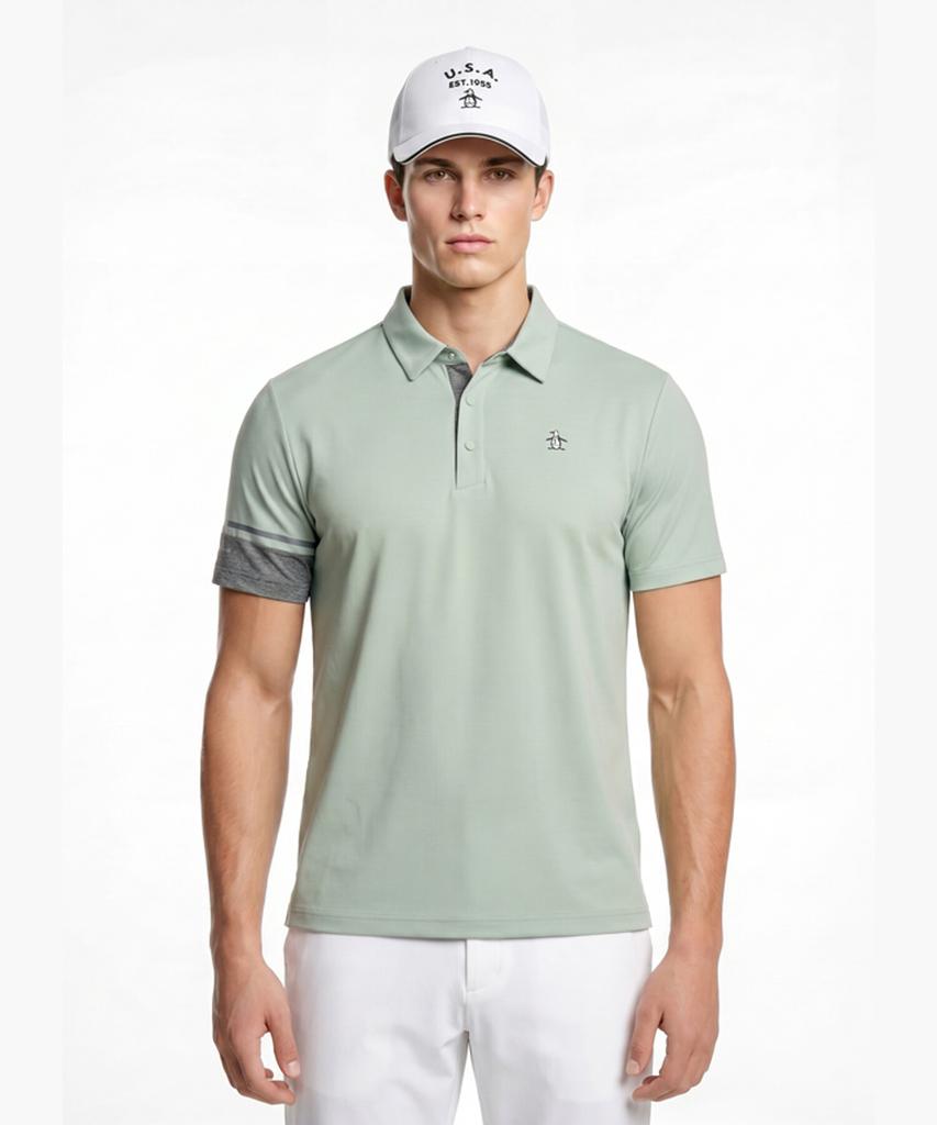 Meonsingweeo Men'S Signature Cooling T-Shirt Mint Mr221Mts41