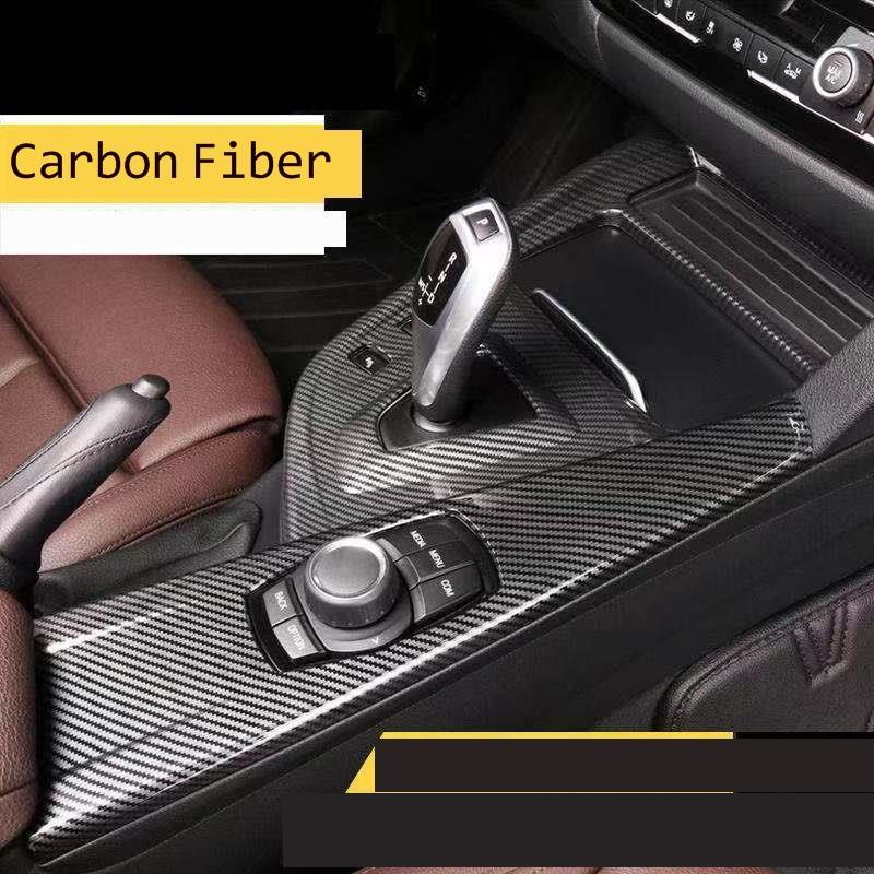 Для BMW 3 4 серии 3GT F20 F30 F31 F32 F34 F36 углеродное волокно внутренняя крышка панели передач отделка салона автомобиля наклейки автомобиля