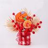 Simulated New Year DIY Material Bag Creative Blessing Flower Bucket  Home Decor
