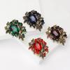 Heavy Industry Zircon Rhinestone Brooch Elegant And Advanced Women'S Pin Clothing Brooch Jewelry