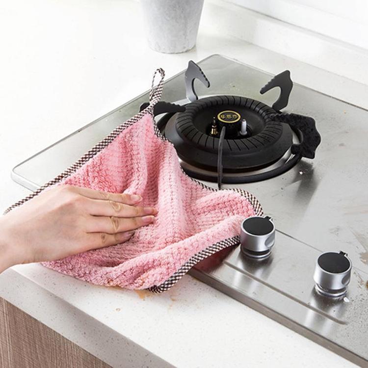 Домашняя чистая тряпка для мытья посуды Полотенце Водопоглощающие салфетки Обеззараживающее кухонное полотенце Кухонное полотенце