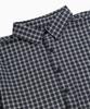 SAINTPAIN Sp Crop Country Check Short Sleeve Shirt Navy