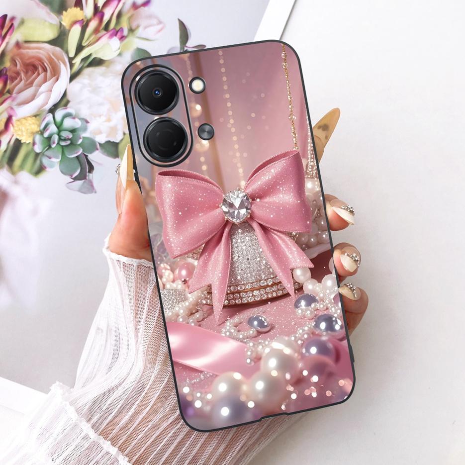 For Tecno Spark Go 3 Case KN3 Luxury Butterfly Painted Cover Soft TPU Phone Case For Tecno Spark Go 3 SparkGo3 Back Cover Fundas
