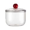 Plastic Cookie Candy Container With Lid 900ml Capacity Storage Jar For Countertop Storage Coffee Bean And Snacks Holder