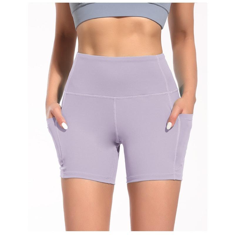 Women S High Elastic Tight Yoga Shorts For Fitness Running Cycling