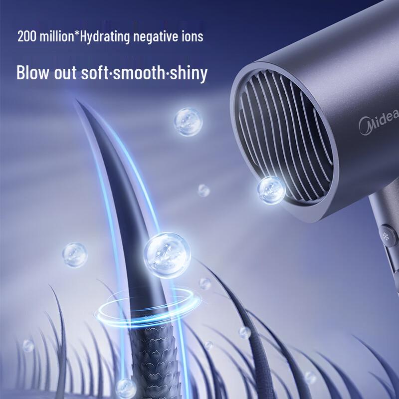 Midea High-Power Ionic Hair Dryer for Hair Care