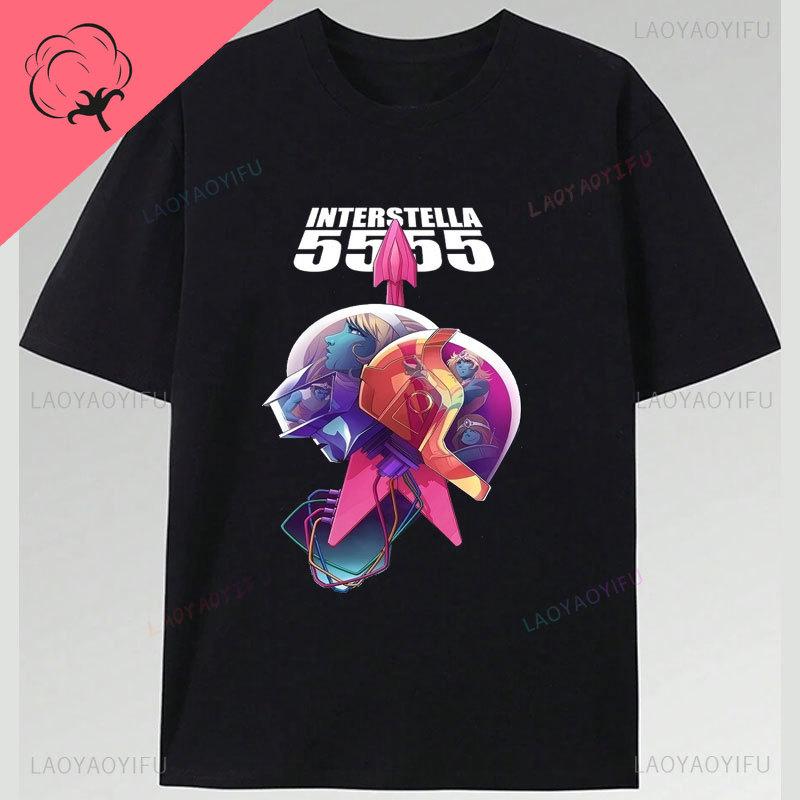 Camisetas Daft Punk Graphic Tshirts Popular Fashion Music Lover Gift Punk Band Cotton Short Sleeve Print Unisex Clothing