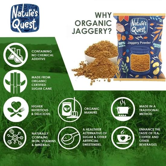 Nature's Quest Jaggery Powder - 450 Gms.