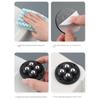 4pcs Mute Ball Universal Wheel Self Adhesive Type 4-ball Pulley Furniture Casters Wheels  Furniture