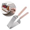 Baking Accessories for Kitchen Stainless Steel Cake Separator And Server Tool, Triangular Slicer Durable Food Grade Transfer Lifter Baking, Dishwasher