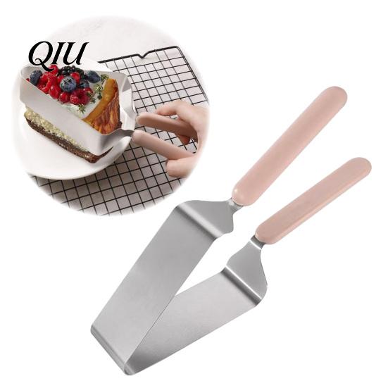 Baking Accessories for Kitchen Stainless Steel Cake Separator And Server Tool, Triangular Slicer Durable Food Grade Transfer Lifter Baking, Dishwasher