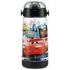 Бутылка для воды Skater с трубочкой, прозрачная, 480 мл, силиконовая, Disney Cars 23, для мальчиков, детская, PDSH5-A