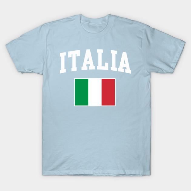 Italia Flag Italian Italy Italiano T-shirts Printed Women Fashion O Neck Plus Size Summer Casual Short Sleeve Tops