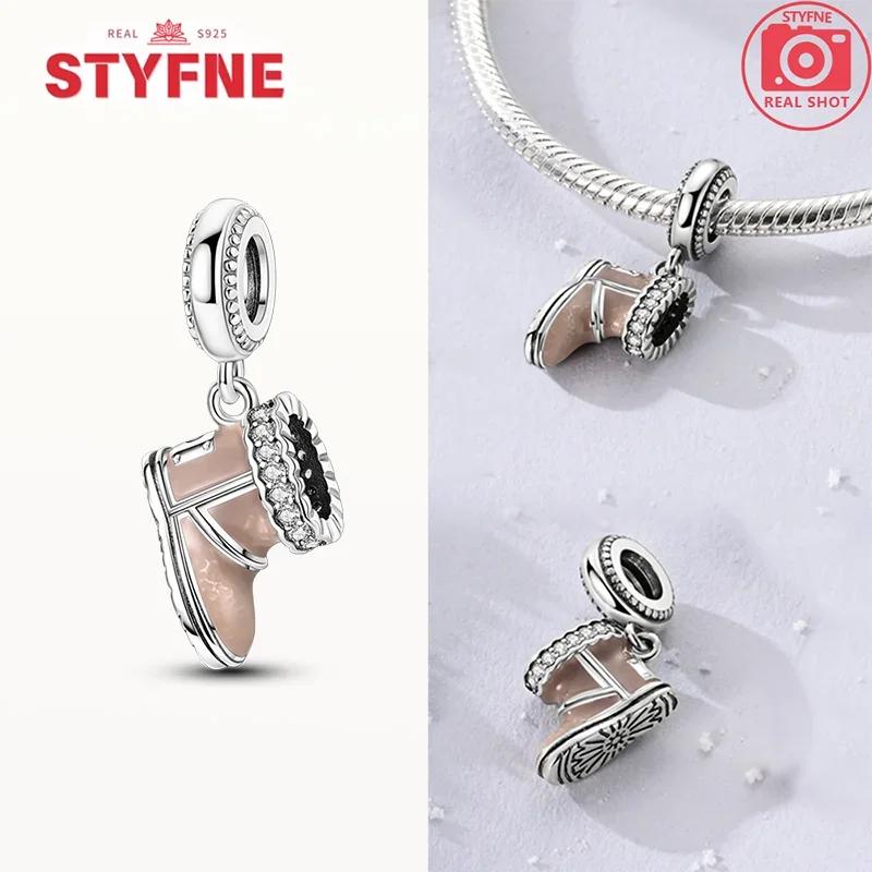 Coppercharms Зимний Снеговик Снежинки Пингвин Бусины Подвеска Подходит для Оригинального Браслета DIY Тонкие Ювелирные Изделия Подарок Для Женщин