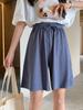 High-Waist Women's Summer Ice Silk Shorts