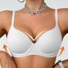 South East Asia Sexy smooth-faced seamless thin cup underwear Summer small breasts gather and close sub-breasts Anti-sagging bra
