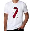 Head And Neck Cancer Awareness Ribbon 2 Tshirt Basic Regular Fit Casual Tshirt
