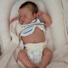 19 Inch 3D Painted Lifelike Reborn Baby Dolls Full Silicone Body Baby Toy Doll Sweety Asleep Loulou Boneca Reborn Doll Toddler Birthday Xmas Gift