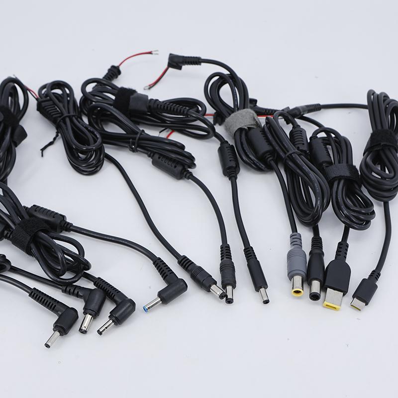 Кабель питания DC 20AWG 5A, Разъем-коннектор 5.5x2.5 4.5x3.0 7.9 7.4mm x 5.0 4.0x1.7mm Jack Штекер Адаптер Зарядное устройство для ПК Ноутбука