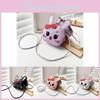 Bow Polyester Bunny Cute Childlike Cartoon Slung Shoulder Bag Is Super Light
