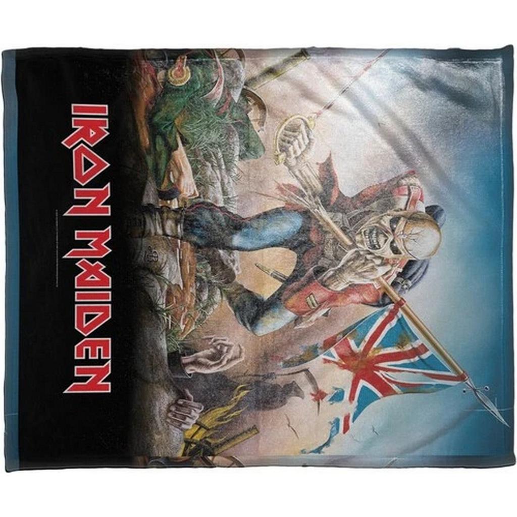 Iron Maiden The Trooper Sherpa Fleece Blanket
