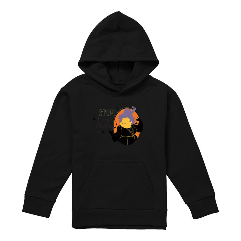 Hocus Pocus Unisex Adult Stop! I Smell Children! With Mary Sanderson Hoodie