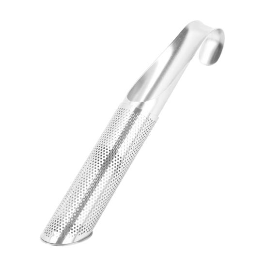 1/2 шт. Диффузор для чая из нержавеющей стали с мелкой сеткой, ситечко с ручкой-крючком для подвешивания, креативный трубчатый заварник для чая из рассыпного листа