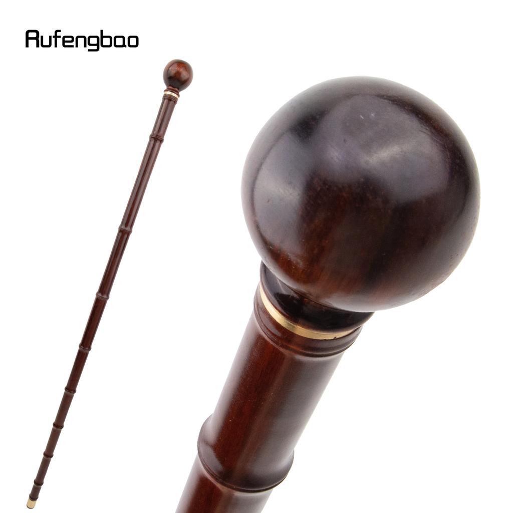 Красная круглая деревянная бамбуковая трость для ходьбы, декоративная косплейная вечеринка, деревянная трость, палочка для Хэллоуина, посох 90 см