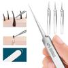 Extra Fine No. 5 Stainless Steel Acne Blackhead Tweezers