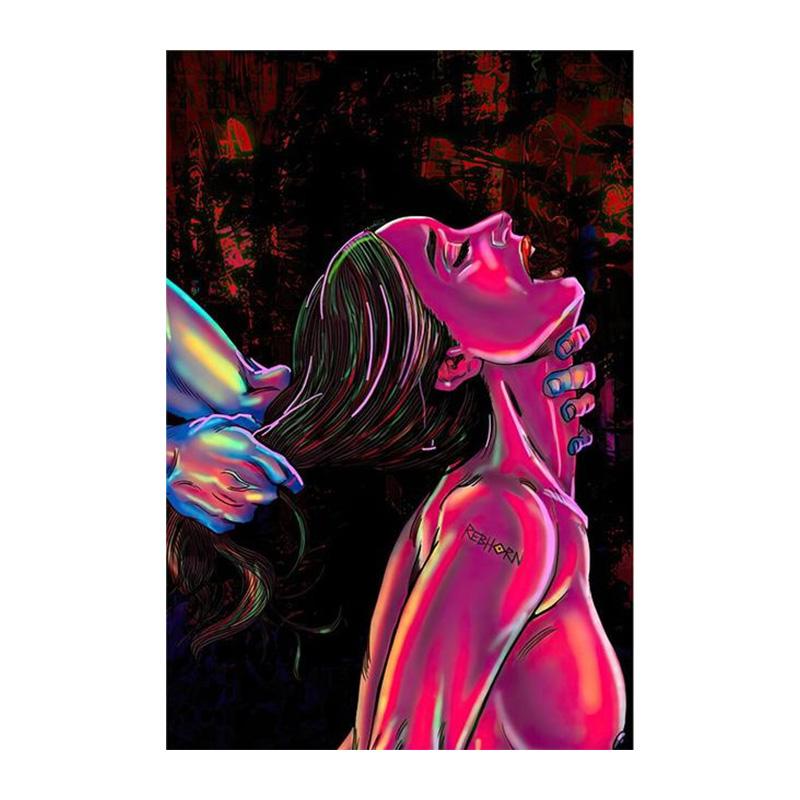 Sexy Pictures On The Wall Modern Fashion Posters and Prints for Living Room Lover Sex Canvas Picture for Home Room Decor