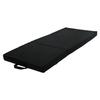 Matelas Pliable Matelas Invité 200x120x10 Cm Noir
