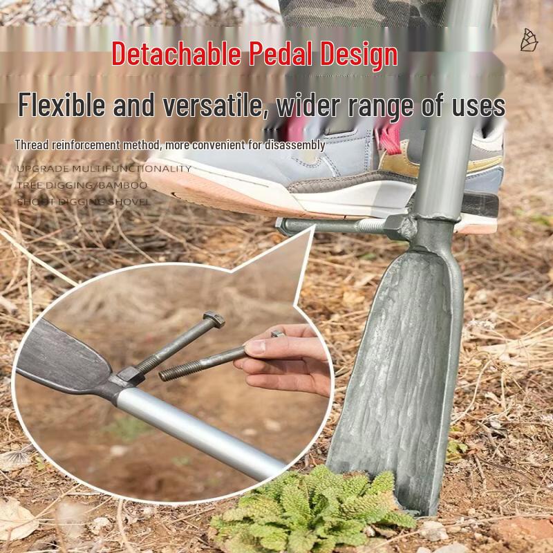 Versatile Manganese Steel Digging Shovel