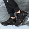 Осенне-зимняя мужская спортивная обувь большого размера плюс бархатные теплые зимние ультралегкие мужские ботинки