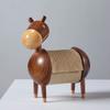 Creative Home Gift Solid Wood Donkey Desktop Living Room Household Tissue Box Kitchen Tissue Holder  Tissue Boxes