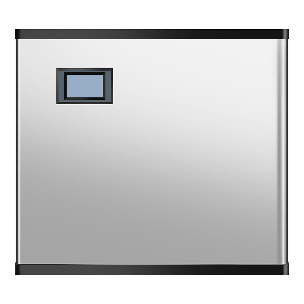 Commercial Ice Maker 300 lbs/24 h Self-Cleaning Ice Machine - Head Only